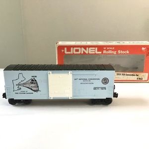 1978 Lionel Train TCA Boston Convention Hi-Cube Box Car 6-9611 O Scale Vintage